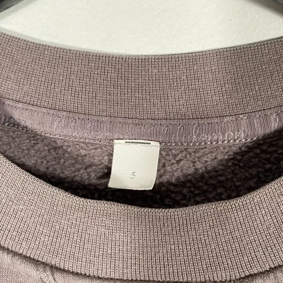 Lululemon Classic Logo Cotton Crewneck Size 6 - Picture 3 of 6
